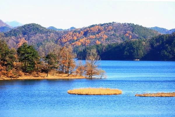 Phong cảnh hồ Daejeon. Phong cảnh hồ Daejeon.