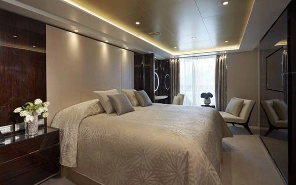 Để nghỉ 1 đêm trên du thuyền, đại gia phải chi tới 10.000 USD.