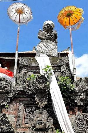 Một ngôi đền ở Bali.