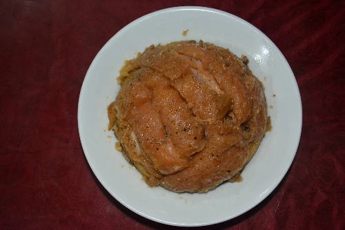 Khâu nhục có thể ăn kèm cơm, bánh mì và các loại rau trong bữa sáng hoặc bữa chính. Ảnh: Má Lúm. Khâu nhục có thể ăn kèm cơm, bánh mì và các loại rau trong bữa sáng hoặc bữa chính. Ảnh: Má Lúm.