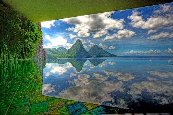 Jade Moutain là điểm đến lý tưởng cho tuần trăng mật ở Caribe và nhiều lần có mặt trong top những resort đẹp nhất trên thế giới. khunghiduongcoviewdepnhathanhtinh-ivivu-16