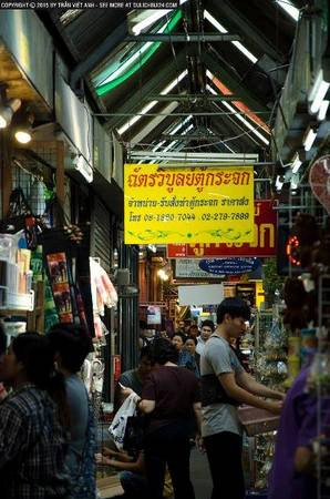 Chợ cuối tuần Chatuchak. Ảnh: Trần Việt Anh Chợ cuối tuần Chatuchak. Ảnh: Trần Việt Anh