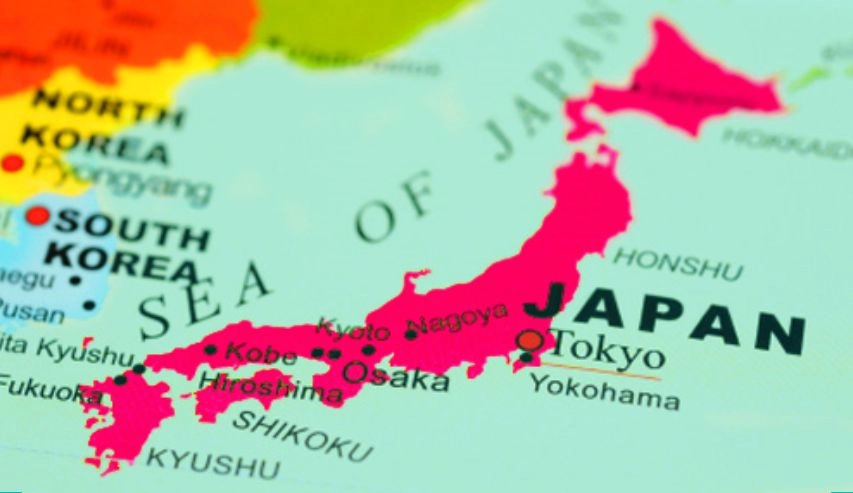 Bản đồ 4 đảo lớn nhất của Nhật: Hokkaido, Honshu, Shikoku & Kyushu. Bản đồ 4 đảo lớn nhất của Nhật: Hokkaido, Honshu, Shikoku & Kyushu.