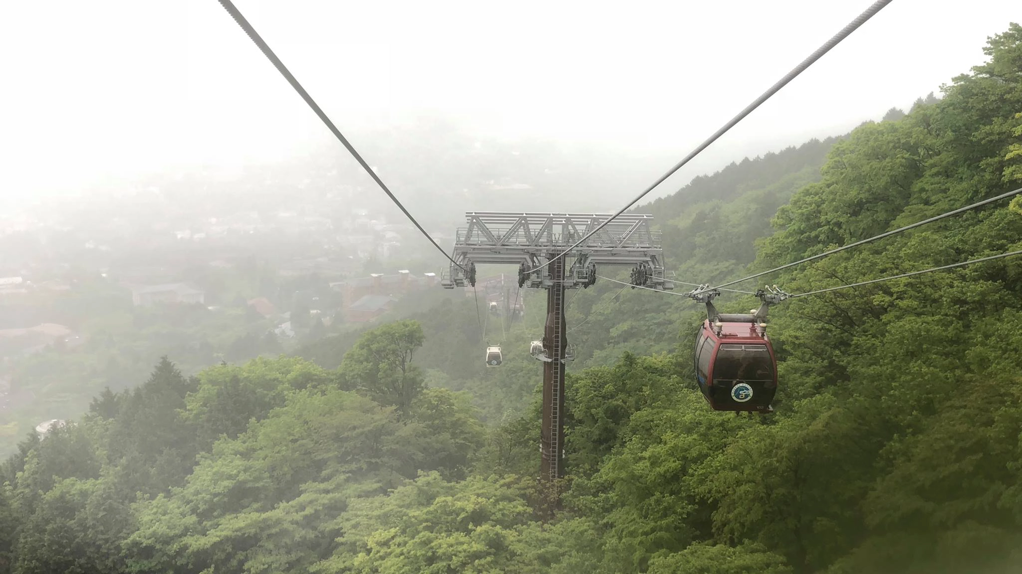 Hakone robeway (cáp treo lên đỉnh Owakudani) Hakone robeway (cáp treo lên đỉnh Owakudani)