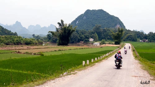 Các xe chạy so le nhau, như trên 2 đường thẳng song song để tránh va chạm liên hoàn. Các xe chạy so le nhau, như trên 2 đường thẳng song song để tránh va chạm liên hoàn.