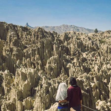 Ngày 200: Đặt chân tới thung lũng Valle de la Luna, Bolivia. Ngày 200: Đặt chân tới thung lũng Valle de la Luna, Bolivia.