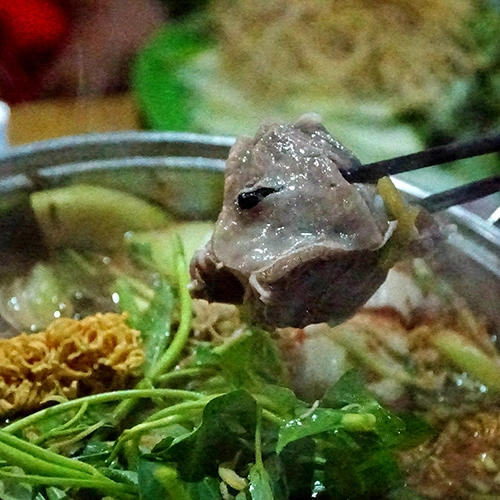 Những miếng cá béo ụ, thơm ngon sẽ khiến bạn thích thú. Ảnh: Di Vỹ.