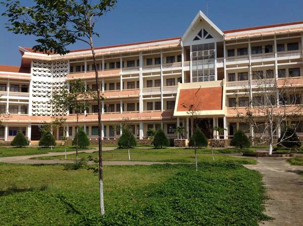 Một góc của giảng đường trường Đại học Tây Nguyên.