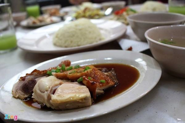 Cơm gà Hải Nam. Ảnh: Bảo Phong. Cơm gà Hải Nam. Ảnh: Bảo Phong.