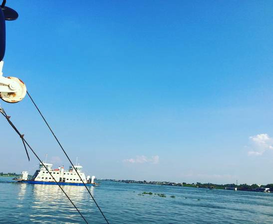 16h30 đến phà Vàm Cống. 16h30 đến phà Vàm Cống.
