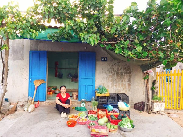 Cuộc sống trên đảo đầy bình dị.