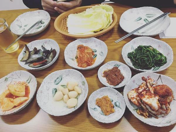 Bữa ăn đầu tiên trên đảo Jeju.