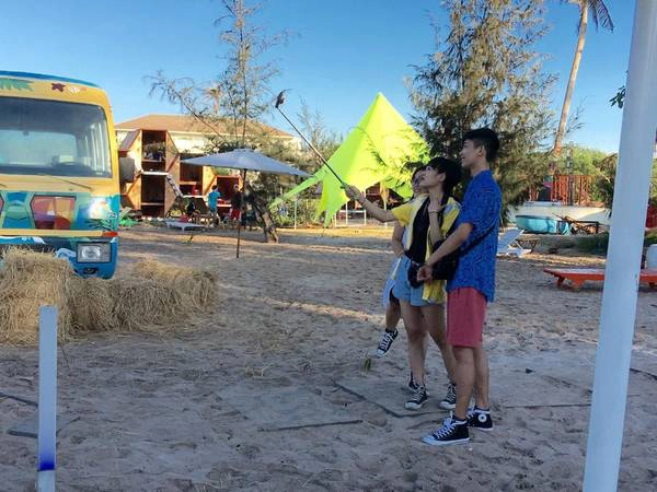 Với thiết kế phòng tổ ong độc đáo cộng thêm view ngắm ra bờ biển siêu đẹp hứa hẹn sẽ mang lại cho bạn nhiều trải nghiệm thú vị khi cắm trại tại đây. Ảnh: FB LU Glamping - Beach Bar & Camp
