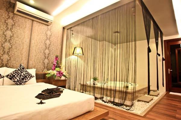 Phòng nghỉ ấn tượng tại Khách sạn Valentine Sài Gòn.