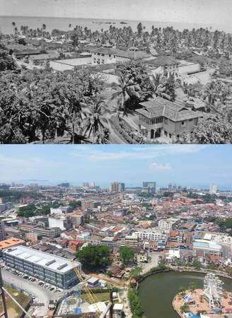 Malacca là điển hình cho sự tồn tại song song giữa các kiến trúc hiện đại với các tòa nhà cao tầng và cổ kính của những ngôi nhà mái đỏ. Sự phát triển nhanh chóng của thành phố cổ cũng được thấy rõ khi du khách ngắm Malacca từ trên cao. Malacca là điển hình cho sự tồn tại song song giữa các kiến trúc hiện đại với các tòa nhà cao tầng và cổ kính của những ngôi nhà mái đỏ. Sự phát triển nhanh chóng của thành phố cổ cũng được thấy rõ khi du khách ngắm Malacca từ trên cao.
