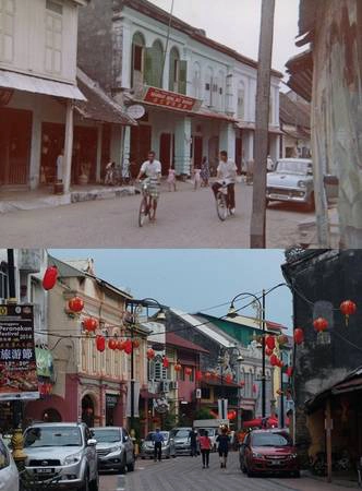 Đường phố ở Kuala Terengganu, thành phố cách Kuala Lumpur khoảng 500 km về phía đông bắc. Ban đầu Kuala Terengganu là một thị trấn được thành lập vào thế kỷ 15, sau nhiều thăng trầm, nơi đây được nâng lên thành phố vào năm 2008. Đường phố ở Kuala Terengganu, thành phố cách Kuala Lumpur khoảng 500 km về phía đông bắc. Ban đầu Kuala Terengganu là một thị trấn được thành lập vào thế kỷ 15, sau nhiều thăng trầm, nơi đây được nâng lên thành phố vào năm 2008.