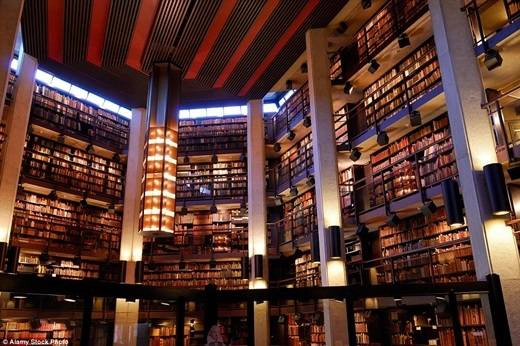 Thư viện sách quý Thomas Fisher nằm trong khuôn viên trường đại học Toronto với điểm nhấn là bộ sưu tập sách quý và ấn phẩm viết tay cực đồ sộ của Canada. (Nguồn: Daily Mail)