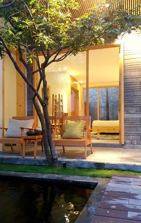 Phòng nghỉ với tầm nhìn lãng mạn ra bên ngoài. minh-house-ivivu-14