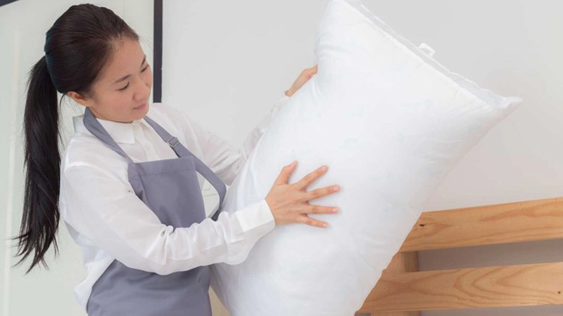 vệ sinh ga trải giường
