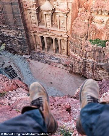Đền thờ Al-Khazneh, Petra. Đền thờ Al-Khazneh, Petra.