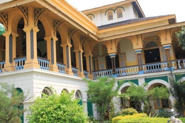 Một góc cung điện. Ảnh: Mỹ Hòa Một góc cung điện. Ảnh: Mỹ Hòa