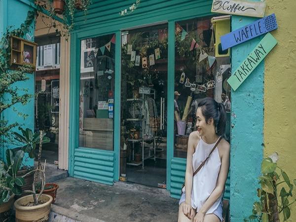 Đường Haji Lane "ẩn mình" tại khu Hồi giáo Kampong Glam