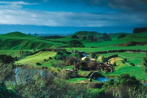 Không khí êm ả trên khắp đồng quê New Zealand Không khí êm ả trên khắp đồng quê New Zealand