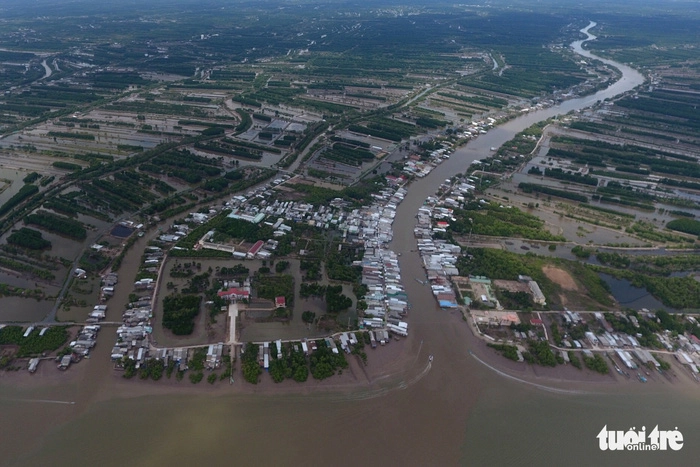 Chợ Ông Trang (Cà Mau) từ trên cao - Ảnh: HỮU KHOA Chợ Ông Trang (Cà Mau) từ trên cao - Ảnh: HỮU KHOA