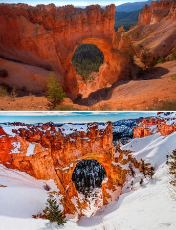 Cầu tự nhiên Bryce Canyo ở Utah, Mỹ