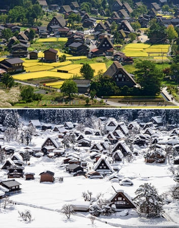 Làng lịch sử Shirakawa-Gō, Nhật Bản