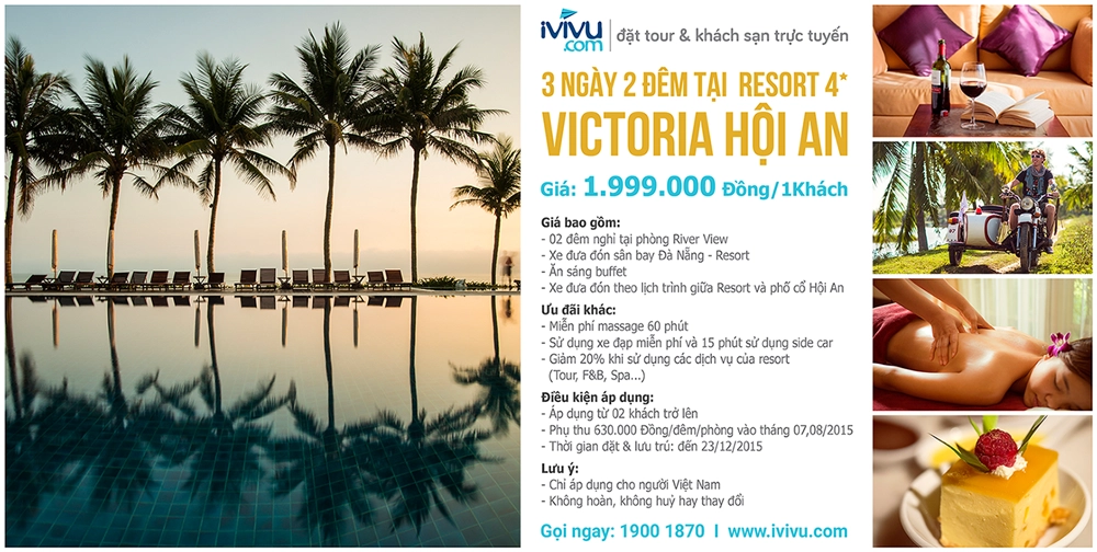 Giá: 1.999.000 VND/1 khách