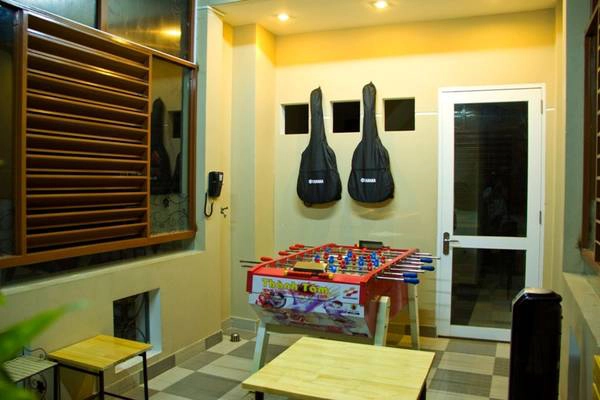 Đặc biệt, nhà nghỉ cũng có phòng common room để cả nhóm có thể chơi guitar hoặc hoạt động nhóm.