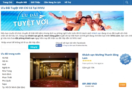 iVIVU.com - Đặt phòng khách sạn trực tuyến