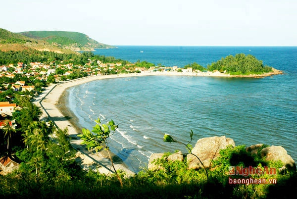 Một góc biển Quỳnh ở xã Quỳnh Long, huyện Quỳnh Lưu (Ảnh: Trần Tố)