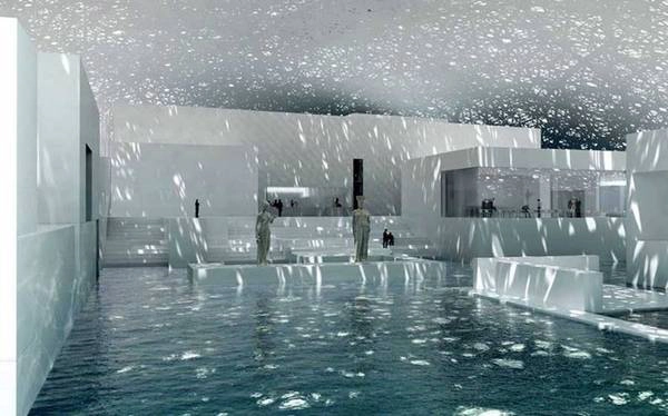 Bảo tàng Louvre, Saadiyat, Dubai, các tiểu vương quốc Ả Rập thống nhất.