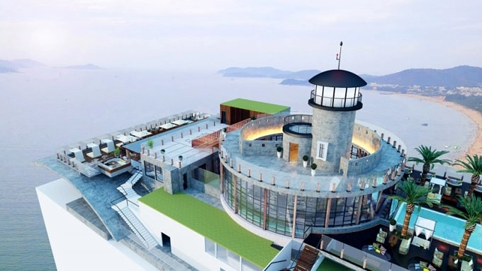 View của Skylight sẽ khiến bạn "choáng ngợp". Ảnh: Havana Nha Trang