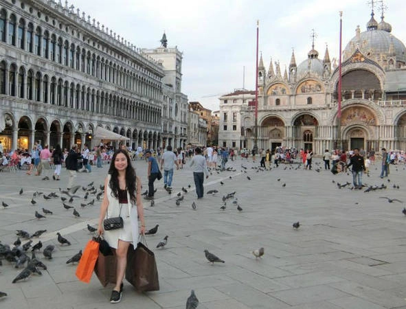 Quảng trường San Marco ở trung tâm Venice, Italy. Quảng trường San Marco ở trung tâm Venice, Italy.