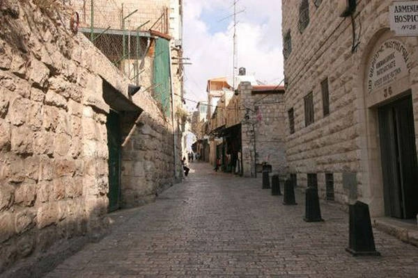 Via Dolorosa ở Jerusalem được gọi là "đường của nỗi đau"