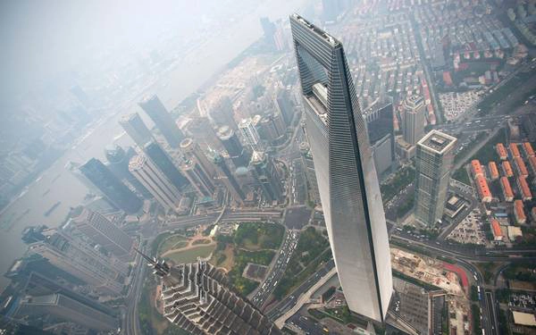 9. Trung tâm tài chính Shanghai World, Thượng Hải, Trung Quốc (492 m): Tòa tháp ấn tượng này được thiết kế theo biểu tượng trời và đất của Trung Quốc (đường lượn tròn và khoảng vuông ở giữa). Nơi đây cũng có khách sạn cao thứ 2 thế giới - Park Hyatt Shanghai. 9. Trung tâm tài chính Shanghai World, Thượng Hải, Trung Quốc (492 m): Tòa tháp ấn tượng này được thiết kế theo biểu tượng trời và đất của Trung Quốc (đường lượn tròn và khoảng vuông ở giữa). Nơi đây cũng có khách sạn cao thứ 2 thế giới - Park Hyatt Shanghai.