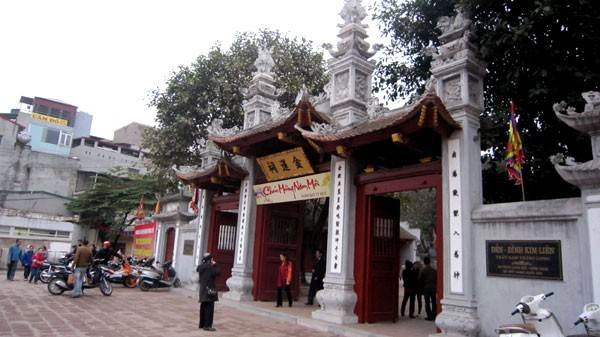 Đền Kim Liên - hay còn được gọi là đền Cao Sơn - trấn giữ ở phía nam của kinh thành Thăng Long. Được Bộ VHTT&DL xếp hạng danh mục di tích lịch sử - văn hóa cấp quốc gia từ năm 1990, đây là một trong hệ thống những di tích quan trọng và nổi tiếng ở Hà Nội. Ảnh: VOV. nhungdenchuaduocviengthamnhieunhatngayram-ivivu-5