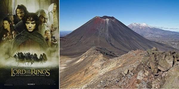 <strong>The Lord of The Rings (Chúa nhẫn) - Công viên quốc gia Tongariro, New Zealand: </strong>Hình ảnh lửa cháy ở Mordor được lấy từ những đoạn phim quay thật ở Công viên quốc gia Tongariro, New Zealand. <strong>The Lord of The Rings (Chúa nhẫn) - Công viên quốc gia Tongariro, New Zealand: </strong>Hình ảnh lửa cháy ở Mordor được lấy từ những đoạn phim quay thật ở Công viên quốc gia Tongariro, New Zealand.