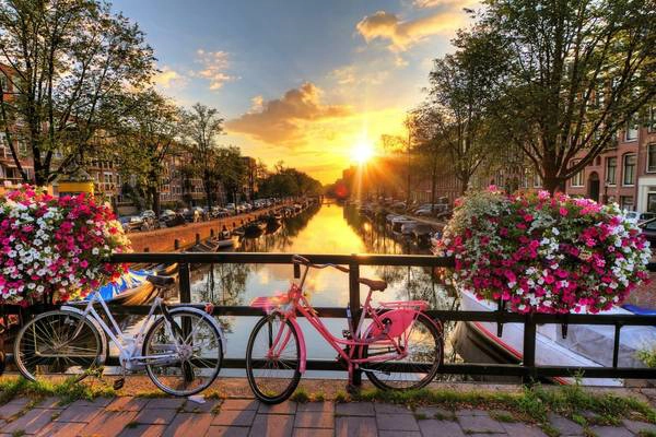 Một con kênh xinh đẹp ở Amsterdam. Ảnh: wired.co.uk Một con kênh xinh đẹp ở Amsterdam. Ảnh: wired.co.uk