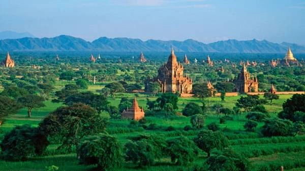 Khung cảnh bình yên ở Myanmar. Ảnh: mekongvillages.com