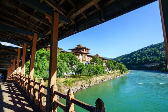 Tu viện Punakha. Ảnh: Nguyễn Thanh Hải Tu viện Punakha. Ảnh: Nguyễn Thanh Hải