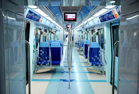 Bên trong tàu cũng sang trọng và cực kỳ hiện đại