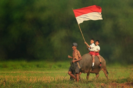 Quốc kỳ của Indonesia và Monaco, Ba Lan rất giống nhau, đều có hai sọc đỏ và trắng nên dễ bị nhầm lẫn. Tỷ lệ hai cạnh của lá cờ Indonesia là 2:3 còn tỷ lệ này ở cờ Monaco là 4:5. Vị trí sọc màu cờ của Indonesia là sọc đỏ ở trên còn cờ Ba Lan có bố trí ngược lại. Ảnh: Crwflags. Quốc kỳ của Indonesia và Monaco, Ba Lan rất giống nhau, đều có hai sọc đỏ và trắng nên dễ bị nhầm lẫn. Tỷ lệ hai cạnh của lá cờ Indonesia là 2:3 còn tỷ lệ này ở cờ Monaco là 4:5. Vị trí sọc màu cờ của Indonesia là sọc đỏ ở trên còn cờ Ba Lan có bố trí ngược lại. Ảnh: Crwflags.