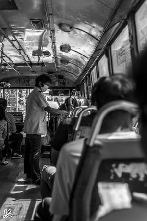   Một tuyến xe buýt công cộng ở Bangkok.