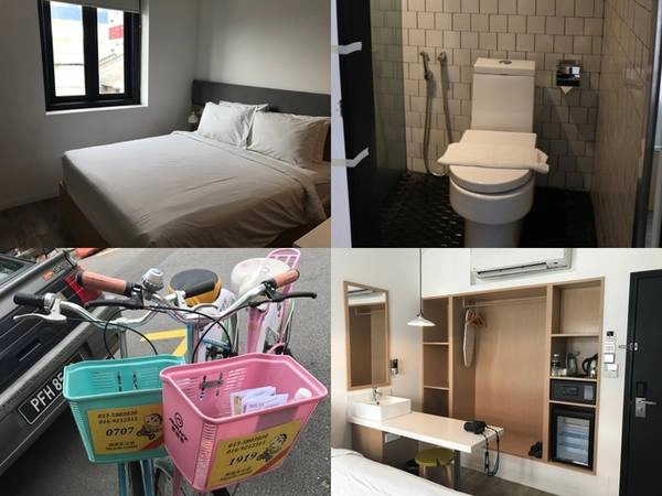 Ở đâu?  Khách sạn tại Penang khá rẻ. Chỉ khoảng 350.000 đồng/đêm, bạn thừa sức thuê một phòng gọn gàng, sạch sẽ ngay trung tâm George town. Nên chọn khách sạn có vị trí thuận tiện như đường Lebuh Chulia, nhiều quán ăn, cà phê lại khá gần các điểm tham quan.  Hầu hết khách sạn đều cung cấp dịch vụ cho thuê xe và một số tour trong ngày nếu du khách có nhu cầu.