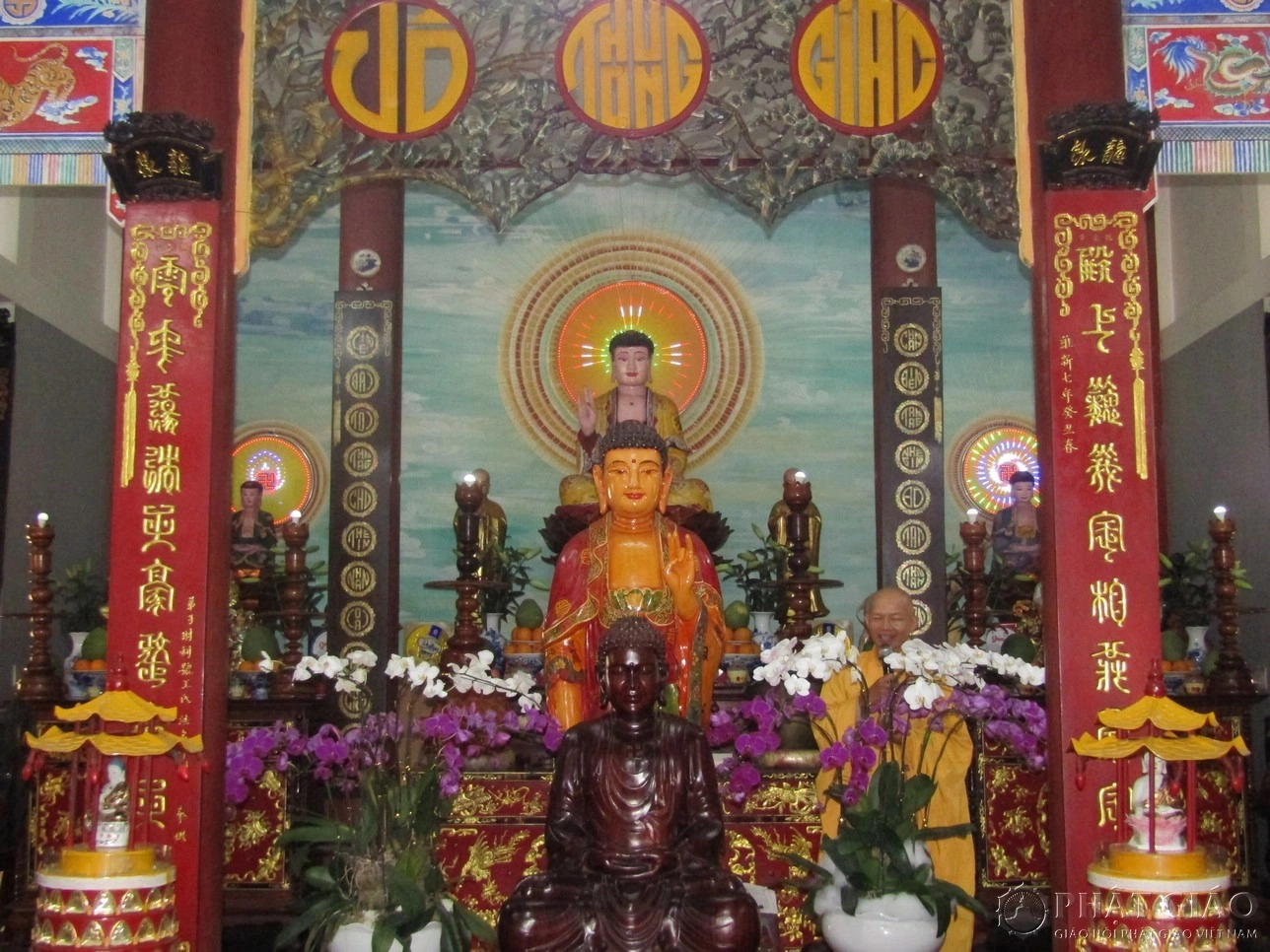 Chánh điện chùa Long Tuyền. Ảnh: phatgiao.org