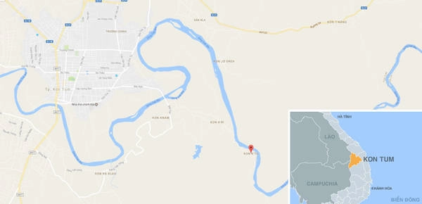 Làng K’Tu thuộc xã Đắk Rơ Wa, thành phố Kon Tum, tỉnh Kon Tum. Ảnh: Google Maps. Làng K’Tu thuộc xã Đắk Rơ Wa, thành phố Kon Tum, tỉnh Kon Tum. Ảnh: Google Maps.